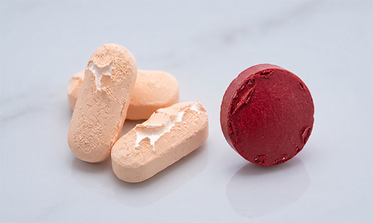 Effervescent tablet chipping problem