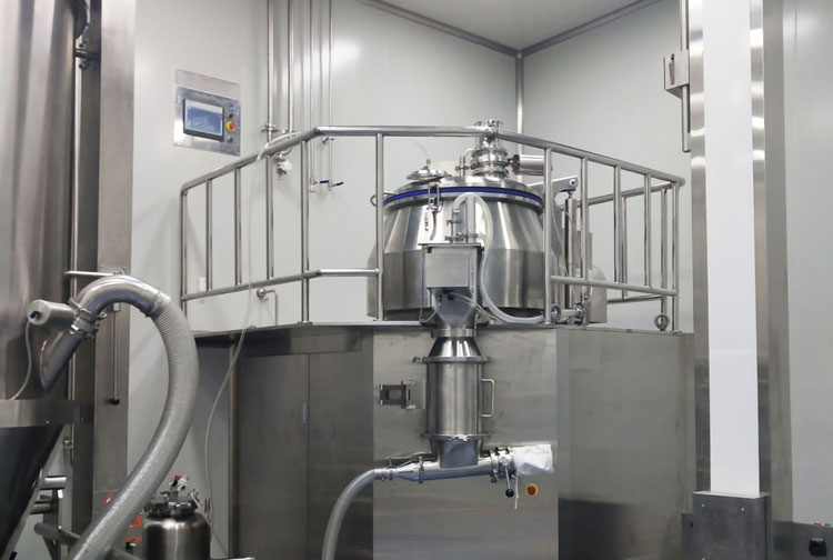 GHL-150 High speed mixer granulator and FL-50 fluid-bed dryer-1-6