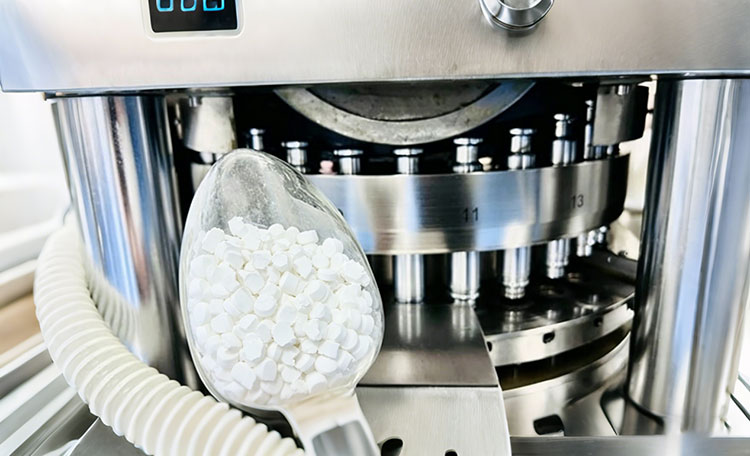 Natural fiber structure appears in tablets