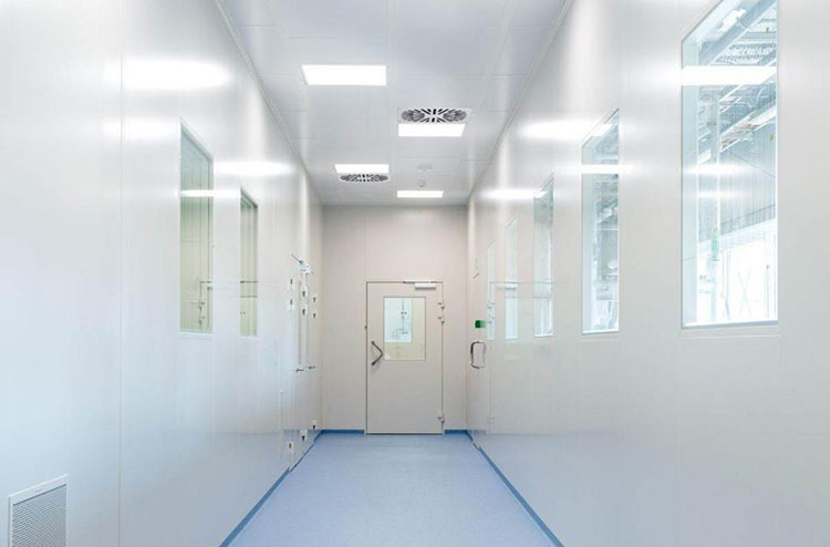 Pharma cleanroom construction