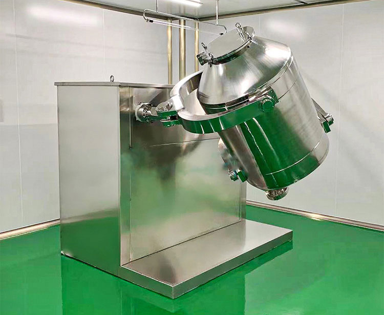 1500L 3D powder mixer machine