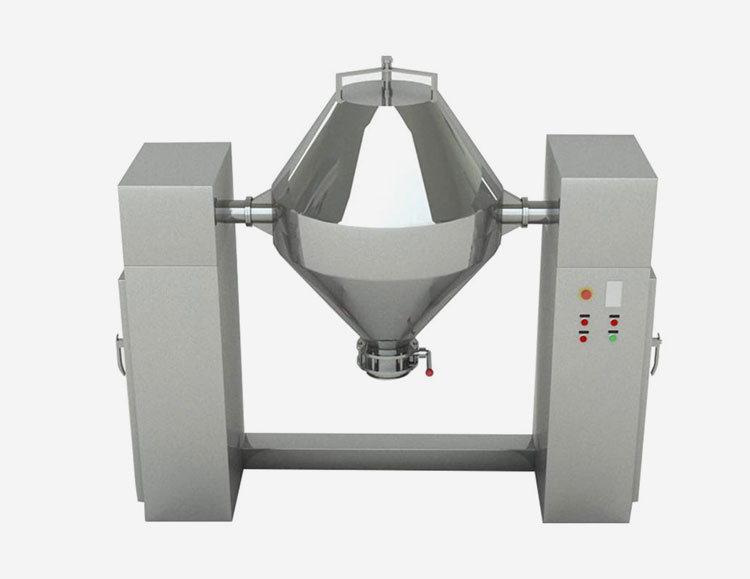 Double cone mixer for sports nutrition