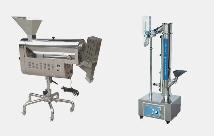 vertical polisher and sorter